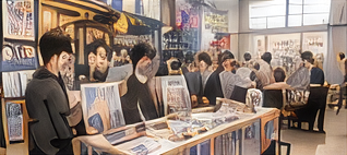 同人イベントのブース